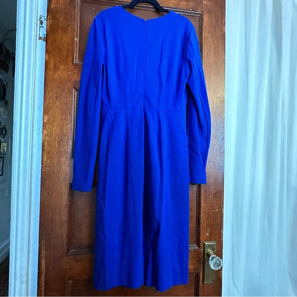 Diane von Furstenberg Milena Blue Sheath Dress - Picture 11 of 11